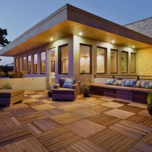 Bamboo Deck Flooring Around a Swimming Pool – Stylish & Water-Resistant Outdoor Decking | Goa | Surya Enterprises