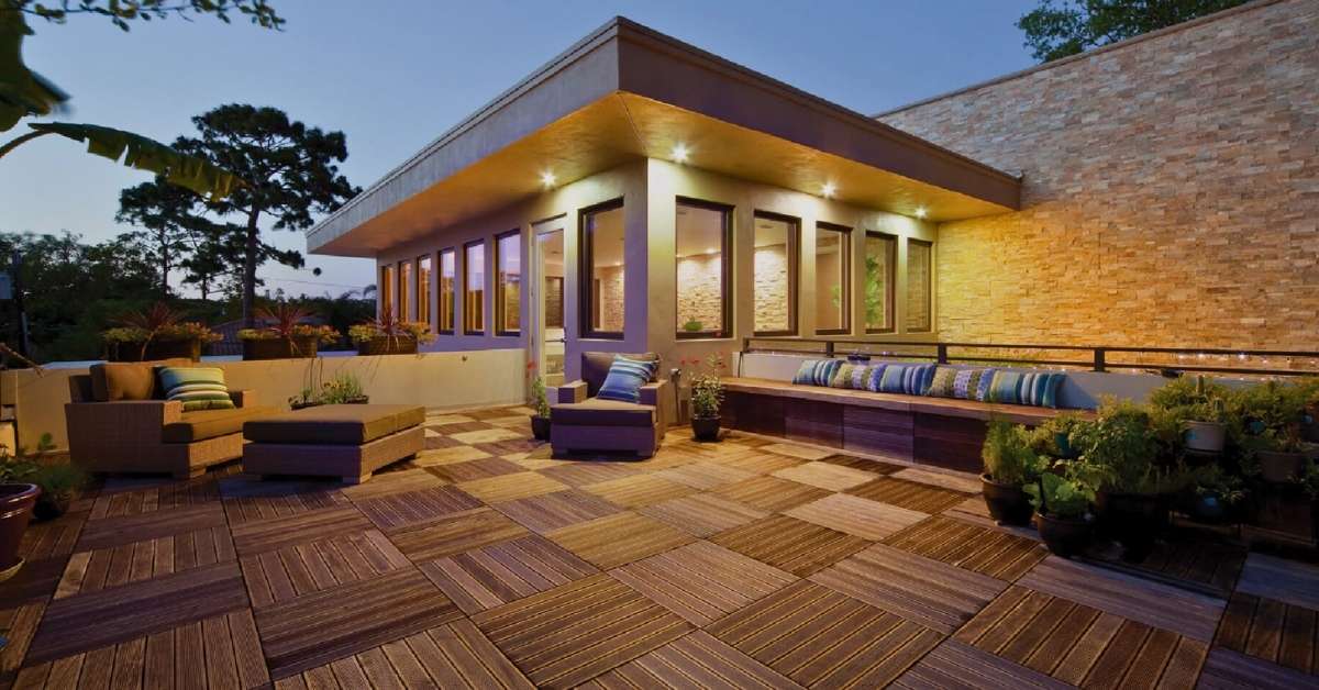 Bamboo Deck Flooring Around a Swimming Pool – Stylish & Water-Resistant Outdoor Decking | Goa | Surya Enterprises