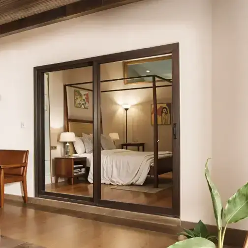 Balcony sliding aluminium doors Goa