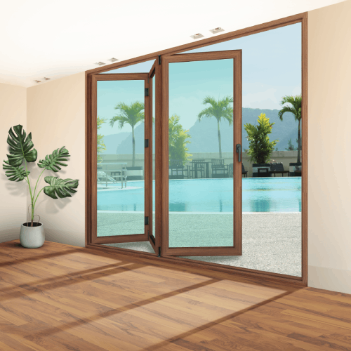 Openable aluminium windows and doors in Goa by Eternia