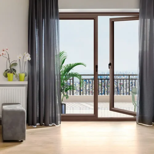 Openable aluminium windows and doors in Goa by Eternia