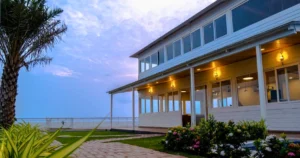 Heat-resistant facade system on hotel building in Goa’s coastal climate